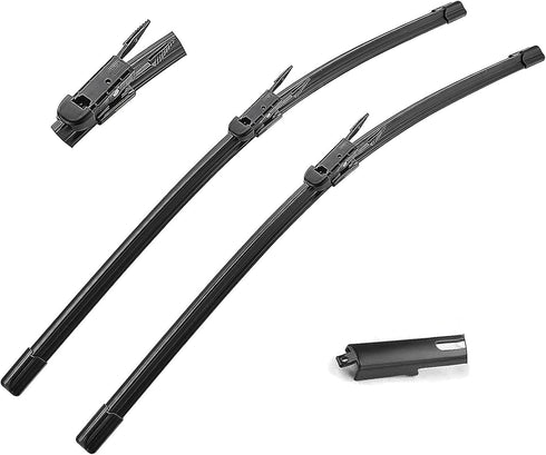 Windshield Wiper Blades for Audi Q7 2007-08/2015 Original Equipment Replacement - Pinch Tab 26"+26" OE# 4L1955425B, 4L1955426A...