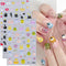 6 Sheets Nail Art Sticker Decals 5D Embossed Nail Art Supplies Self-Adhesive Nail Art Decoration Cartoon Monsters Black Cats Panda Design Manicure...