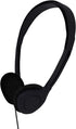 Maeline On-Ear Headphones with 3.5 mm Headphone Plug - 1 Pack - Black......