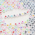 YMSDZHL 2Box 2500Pcs+ Alphabet Letter Beads, 4x7 mm A-Z and Smile, Heart, Figure,Acrylic Beads, Beads for Jewelry Making, Beads for Bracelet Makin...