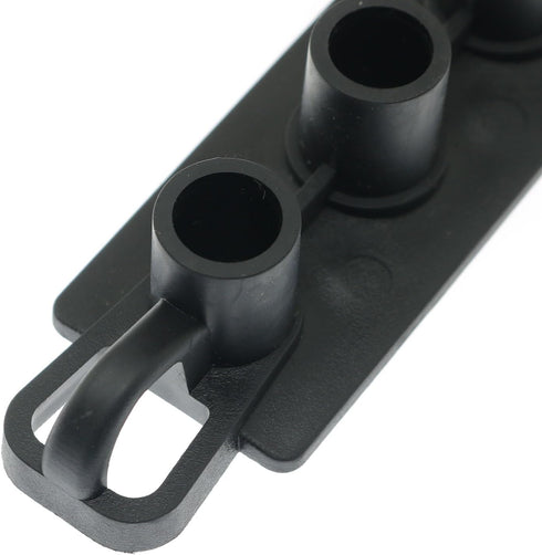Maxmoral Pressure Washer Nozzle Holder Can Hold 7 Nozzle Tips with 1/4 Inch Quick Connect Plug, Black...