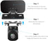 Rear Camera Mount, Dash Cam Car Rear Camera Rear Window Holder, Rearview Camera Rear Windshield Bracket, Backup Camera Car Recorder Mirror Camera ...