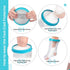 100% Waterproof Adult Cast Covers for Shower Leg, Resuable 28" Long,Easy to wear, Cast shower cover leg,foot bag for showering, post surgery water...