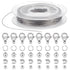 PH PandaHall 700pcs DIY Jewelry Making Supplies Kit Bracelet Findings Kit with Stainless Steel Wire 10m, Stainless Steel Wire Hand Beaded Set for ...