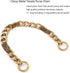 Classy Metal Tassels Bag Chains Purse Handles Shoulder Strap Replacement Charms Accessories (Antique Gold Big 17'')...