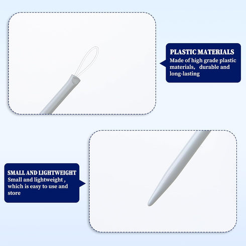 3 Pcs Large-Eyed Nylon Thread Yarn Needles Rope Threader Yarn Thread Weaving Tools Wool Needle Knitting Needle Yarn Sewing Needle Sewing Knitting ...