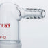 Glass 90 Degree Vacuum/Gas Adapter, Borosilicate Glass Bent Inlet Adapter with 29/42 Inner Joint and Hose for Laboratory Lab Supply...
