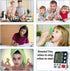 FCXJTU Digital Dual Kitchen Timer, 3 Channels Count UP/Down Timer, Cooking Timer, Large Display, Loud Volume Alarm and Flashing Light with Magneti...
