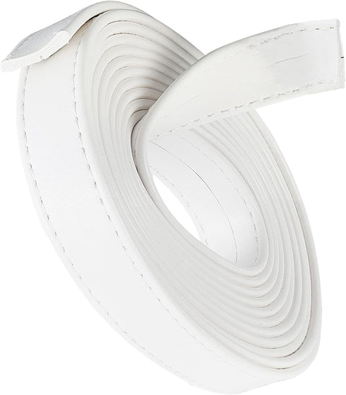 GORGECRAFT 118 Inches Double Sided Leather Strip Straps 0.8 inch Wide Flat Cord DIY Leather Strap String for Making Bag Strap Crafts Leather Belt ...