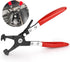Hose Clamp Pliers? Hose Clamp Tool For Removing And Installing Pipe Clamps, Can Be Used For Automotive Repair, Small Engine Repair, Home Plumbing ...