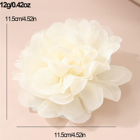 Camellia Flower Brooch Lapel Pins Classic Flower Brooch Corsage Jewelry Brooches for Women Shirt Collar Clothing Accessories Wedding Decor...