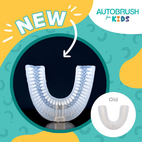 autobrush Silicone U Shaped Brush Head Replacement, Brush Head Refills, 360 Degree Oral Teeth Cleaning, Automatic Toothbrush Head Accessories, Adu...