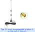 Bingfu Dual Band VHF UHF 136-174MHz 400-470MHz Ham Radio Antenna Magnetic Base SMA Female Antenna for Wouxun BaoFeng BF-F8HP UV-5R UV-82 BF-888S H...