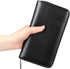 Cynure Women 36 Slots RFID Blocking Card Holder Large Long Leather Zipper Organizer Accordion Wallet...