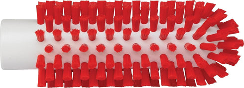 Vikan 5380-50-4 Stiff Tube Brush, Polyester, 2" x 5-3/4" OAL, Red...