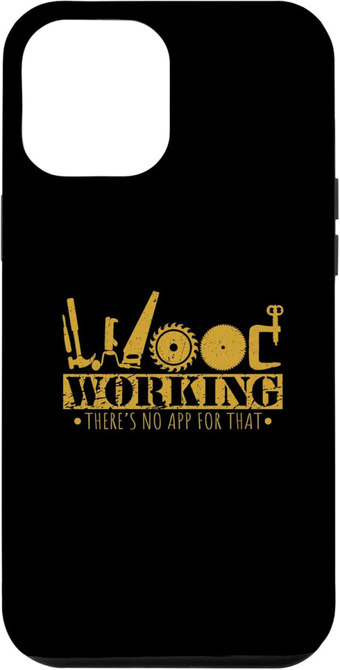 iPhone 12 Pro Max Contractor Gift Woodworking Tools Wood Worker Humor Handyman Case...