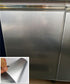 Self Adhesive Metal Look Film Vinyl Waterproof Anti Greasy Counter Top Peel Stick Metallic Gloss Shelf Liner for Kitchen Cabinet 15.6inch by 79inc...