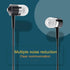 Earbud Headphones Bulk Wired Earphones Mixed Colors 10 Packs Compatible with iPhone Smartphone Computer Laptop MP3 School Classroom...