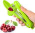 Cherry Pitter Tool,Heavy Duty&Plastic Cherry Picker Easy To Use&Clean Green Stainless Steel Cherry Core Seed Fruit Pit Remover Space-Saving Design...