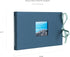 Kolo Noci Small 4x6 Photo Album, Holds 24 Photos, Ideal for Weddings and Baby Books, Lake...