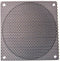 120mm Black Steel Mesh Filter Grill w/1.1mm Diameter Hole...