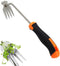 Weeding Artifact Uprooting Tool,Garden Weed Removal Tool Stainless Steel Weed Puller Tool with Rubber Handle,Hand Weed Pulling Tool for Vegetable ...
