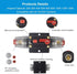 30A 40A 50A 60A 80A 100A 150A Audio Circuit Breaker Auto Car Stereo Inline Fuse Holders Inverter, Manual Reset 12V-24V DC for Automotive Marine Bo...