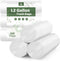 Jaoul 1.2 Gallon Small Trash Bags, Unscented Strong Small Trash Bags Bathroom, 1.2 Gallon Trash Bags for Bathroom, Durable Mini Trash Bags for 1 G...