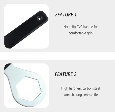 6-Point Water Sensor Wrench Compatible with RAM Trucks 2013-2018 6.7L Diesel Engines,Professional Oil Filter Wrench Oil Filter Remover Tool Car Ac...