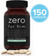 California Basics Extra Strength Fiber Supplements for Men (150 Count) - Daily Dietary Chia Flaxseed Psyllium Husk Vegan Capsules - High Fiber Sup...