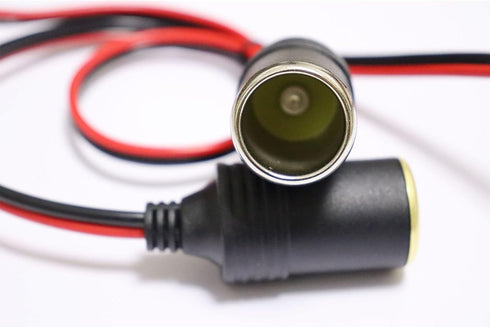 Car Charger Power Cigarette Lighter Female Socket Cable Plug Adapter, Cigarette Lighter Female Socket Sable DC 12V / 24V Car Charger?2pcs(2)......