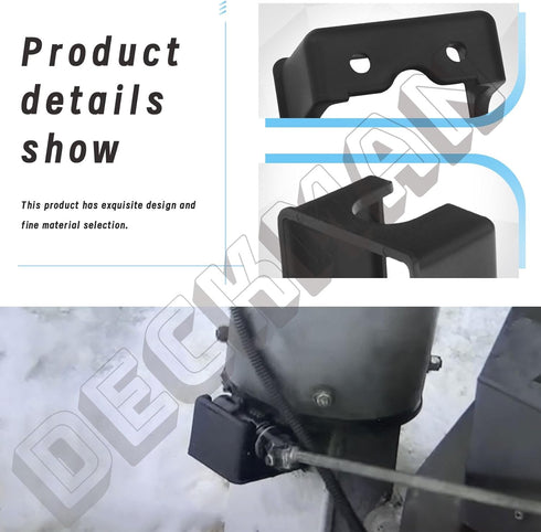 585195MA Worm Bracket for Snow Throwers - for M-urray Snow & Craftsman Gas Snow Blowers 536888600, C950-52005-0, F2814-000, C950-52919-0, 53688635...