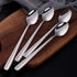 Buyer Star Long Handle Iced Tea Spoons Set of 6, 8 inch 18/10 Coffee Spoon Sets for Mixing, Cocktail Stirring, Tea, Coffee, Milkshake, Cold Drink...