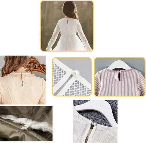 25 Yd Button Looping Braid Trim Elastic Button Loop for Sewing Craft Projects, Width 15mm (Black)...