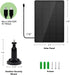 Solar Panel for Rechargeable Battery Outdoor Camera,Waterproof Solar Panel with 9.8ft USB Cable, Continuously Power for Outdoor Security Camera,5V...