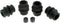 ACDelco Professional 18K2416 Rear Disc Brake Caliper Rubber Bushing Kit with Seals and Bushings , Black...