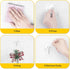 HangerSpace Suction Cup Hooks, Upgrade 1.77 Inches Clear PVC Window Suction Cups with Metal Hooks Removable Small Suction Cups for Glass Kitchen B...