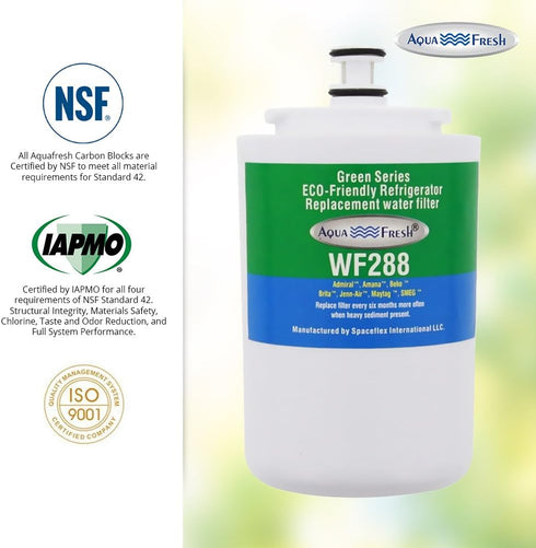 Aqua Fresh UKF7003 Refrigerator Water Filter Replacement Compatible with UKF7003, UKF7002AXX, EDR7D1, UKF7003AXX, UKF7002, UKF5001, RFC1600A, RWF1...