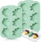 Silicone Cake Baking Pan, 2 Pack Pinecone Leaf Chocolate Mold DIY for Cake Muffin Ice Decoration 2Pcs/6-Cavity...
