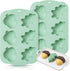 Silicone Cake Baking Pan, 2 Pack Pinecone Leaf Chocolate Mold DIY for Cake Muffin Ice Decoration 2Pcs/6-Cavity...