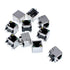 Oiyagai 10 Pcs 2LED Light RJ45 8P8C Shielded Modular Network PCB Jacks Sockets - Enhanced Connectivity with LED Indicators for Network Application...