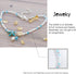 Boho Starfish Anklets Blue Ankle Bracelets Pearl Anklet Chain Beach Foot Jewelry for Women...