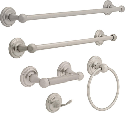 Franklin Brass Jamestown Toilet Paper Holder, Brushed Nickel, Bathroom Accessories, 9008SN...