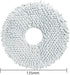 Vacuum Cleaner Mop Pads Cloth,Replacement Parts Cleaner Mop Pads Cloth Mop Holder for Dreametech S10/S10PRO Robot Vacuum Cleaner (4)...