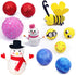 Crafare 15pc 3 Inch Craft Foam Balls Polystyrene Arts Decoration Balls for Holiday Christmas Household School Modeling Science Projects...