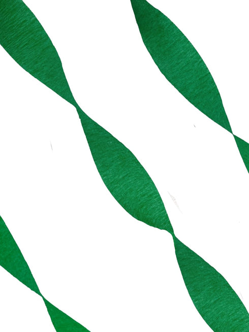 Green and Dark Metallic Gold Crepe Paper Streamers (2 Rolls Each Color) MADE IN USA!...
