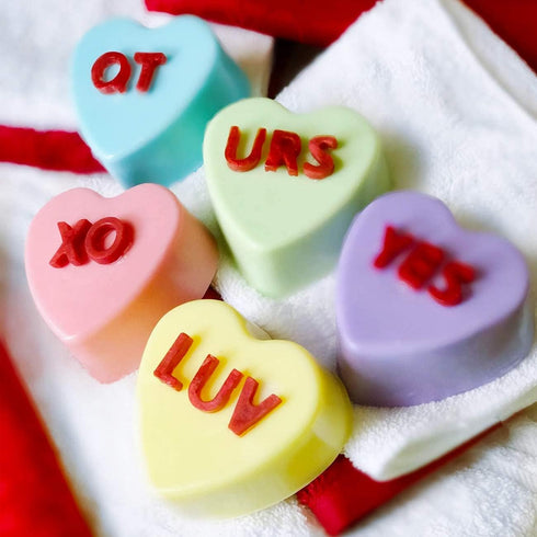 Actvty Heart Silicone Mold, 2 Packs Heart Shaped Molds for Making Handmade Soap, Bath Bombs, Candles, Cake, Chocolate Bomb and Jelly...