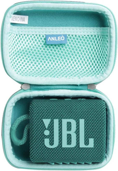 Hard Travel Case for JBL Go 3 / Go 4 Portable Bluetooth Speaker (Teal)...
