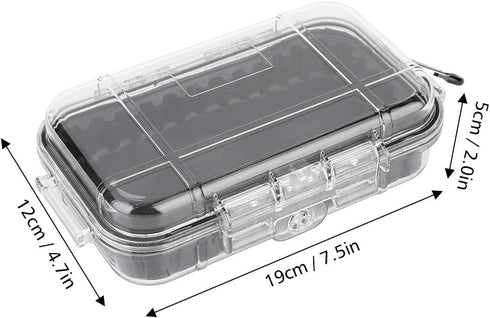 Waterproof Storage Box, Waterproof Storage Containers, Outdoor Shockproof Waterproof Storage Case Survival Storage Box Watertight Storage Box Boat...
