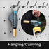 BLUEFIRE Handy Cyclone Torch Head Portable Brass Gas Torch Trigger Start Self-Ignition Nozzle Torch Fuel by MAPP MAP PRO Propane Gas Cylinder for ...
